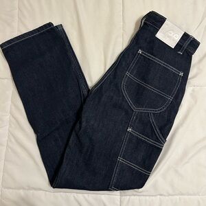 Lee Vintage Modern High Rise Dungaree Ankle Carpenter Jean - Size 25